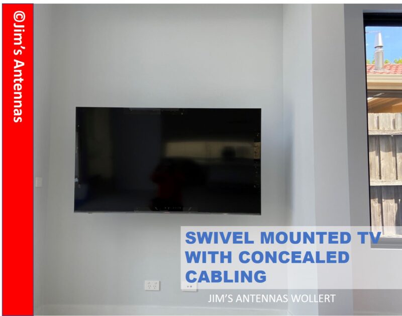 Swivel TV Wall Mount in Elsternwick