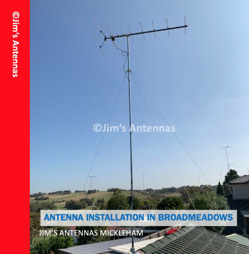 Repair of Wind Damaged Antenna