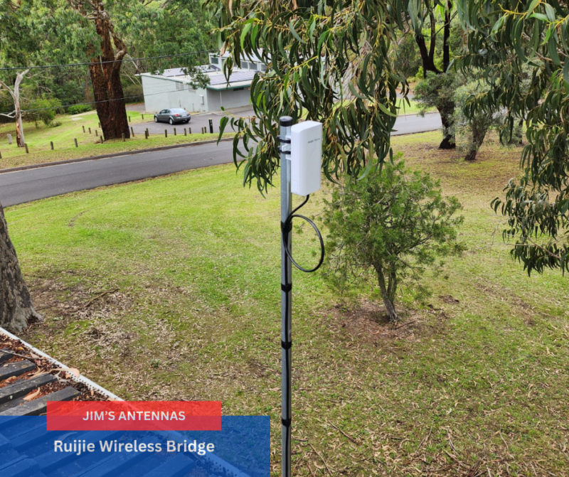 Enhance Your Connectivity: Jim’s Antennas Masters Ruijie Wireless Bridge Installations.