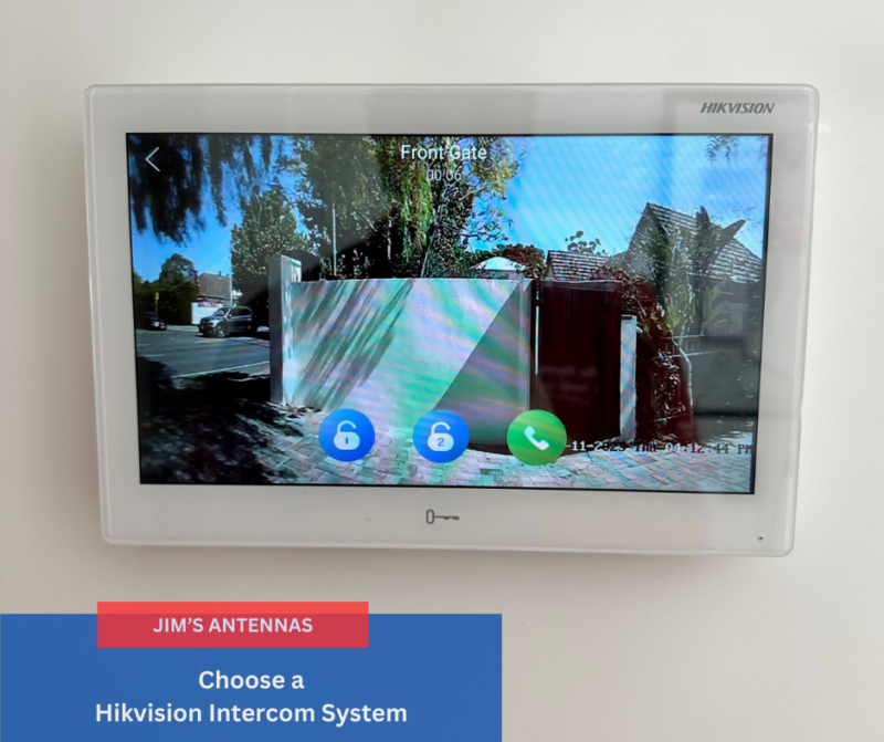 Enhance Your Home Security with a Hikvision Intercom System.