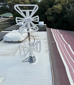 Caravan Antenna Installation at an Outer Southern Suburb of Adelaide, South Australia