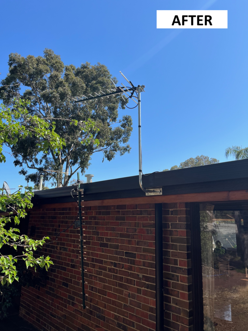 A Replacement Antenna Installation in the Northern Suburbs of Adelaide, South Australia