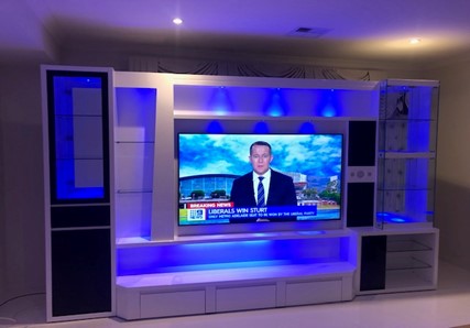 Innovative TV Installation in the Southern Suburbs of Adelaide.